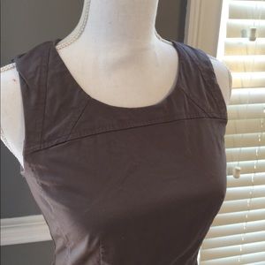 LOFT Gray Shift Dress